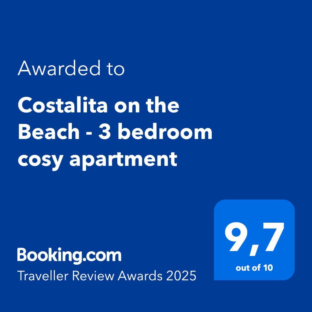 Costalita On The Beach - 3 Bedroom Cosy Apartment Естепона Екстериор снимка